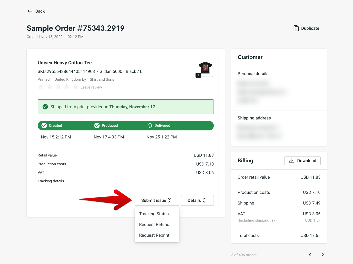 Make Changes to Your Orders Directly - Printify