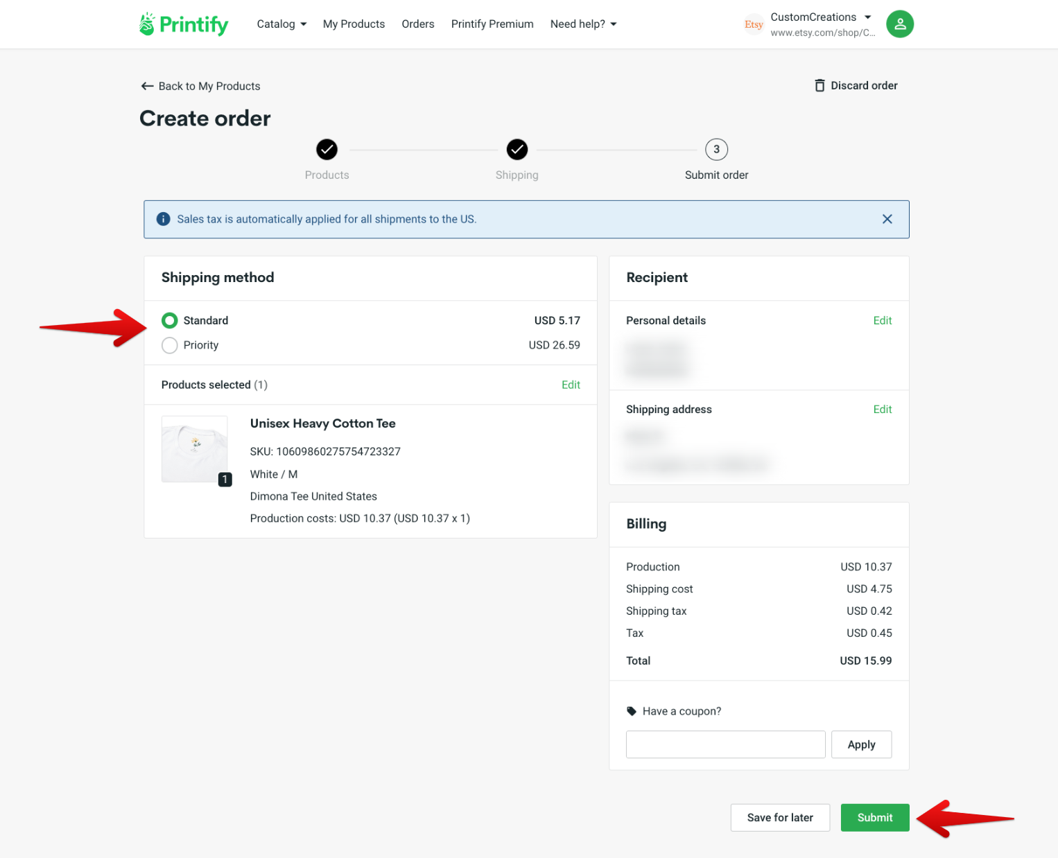 How Can I Create A Manual Order In Printify Printify