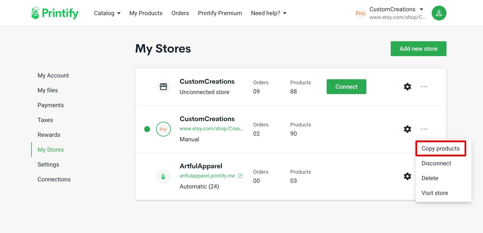 How Can I Duplicate copy Products In Printify Printify