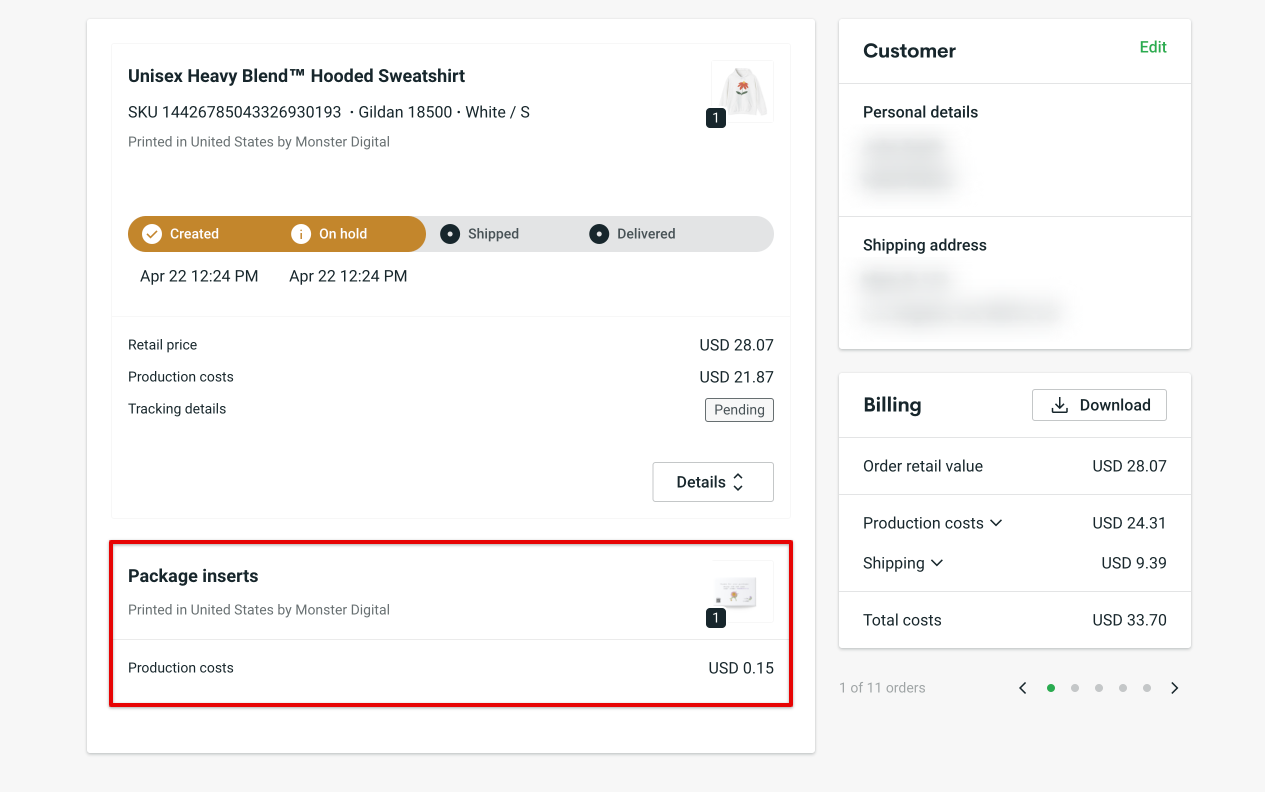 What are packaging inserts? – Printify