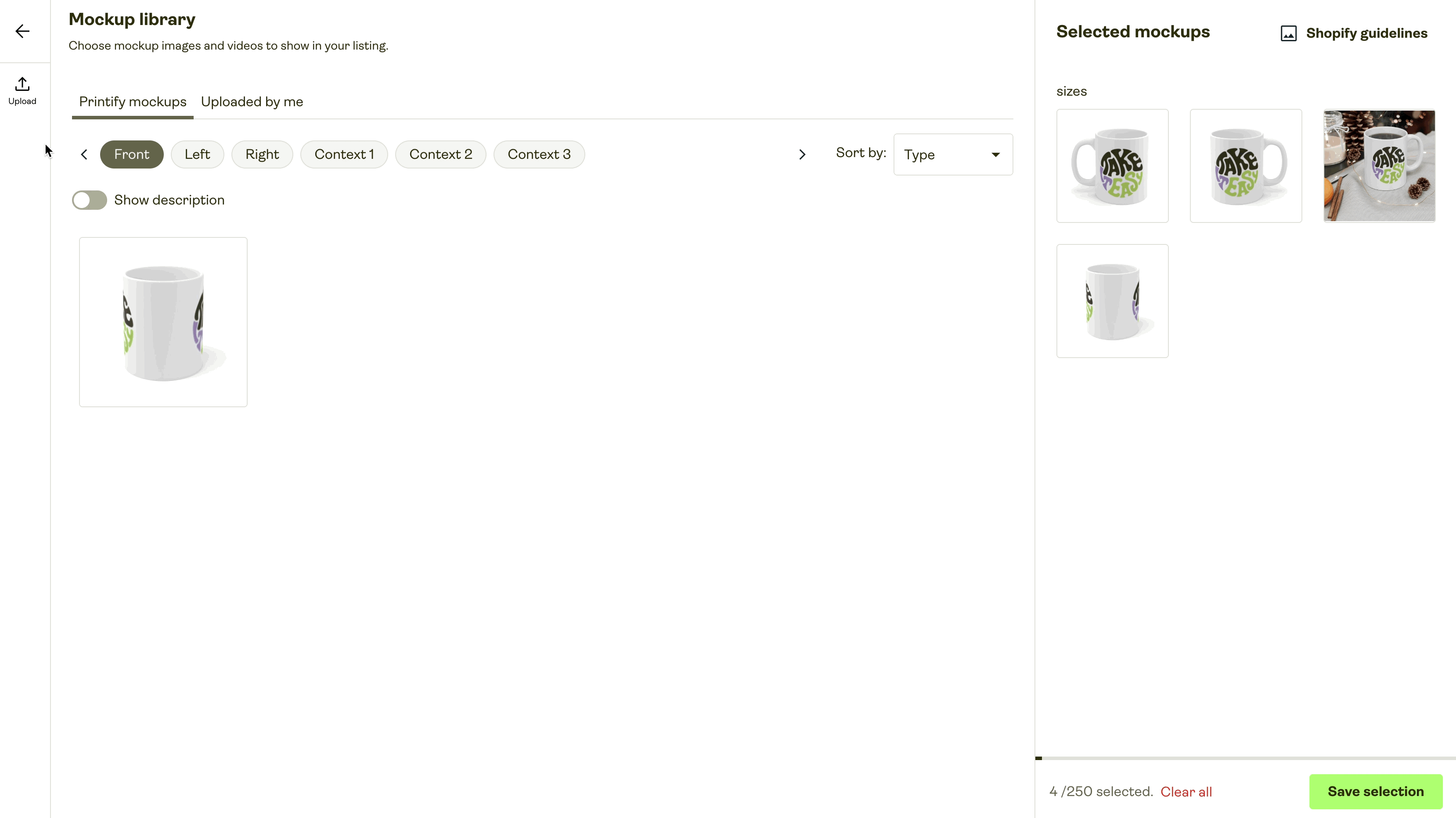 How do I upload custom mockups for a product-2.gif