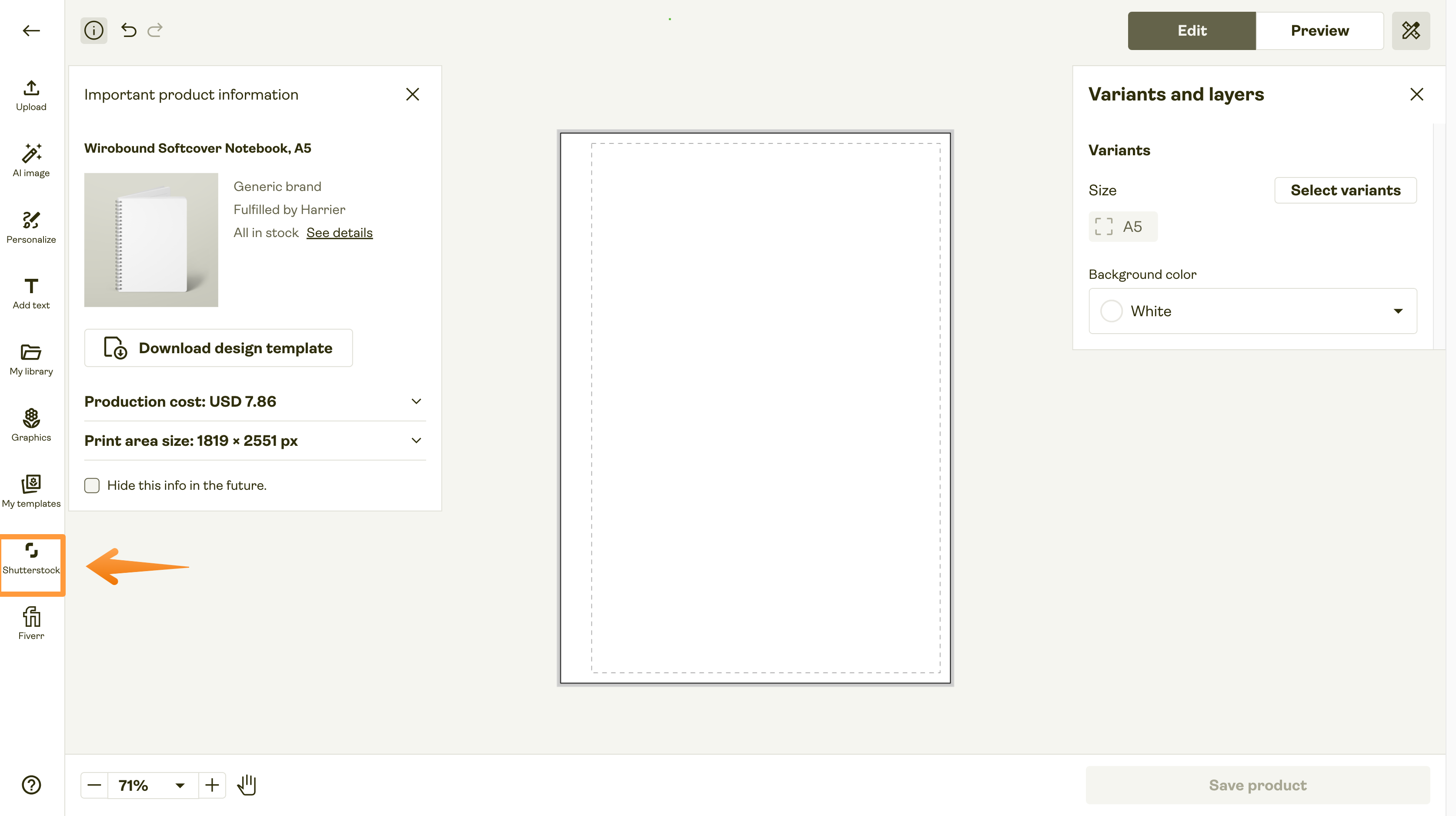 How can I use the images provided by Shutterstock-1 (1).png