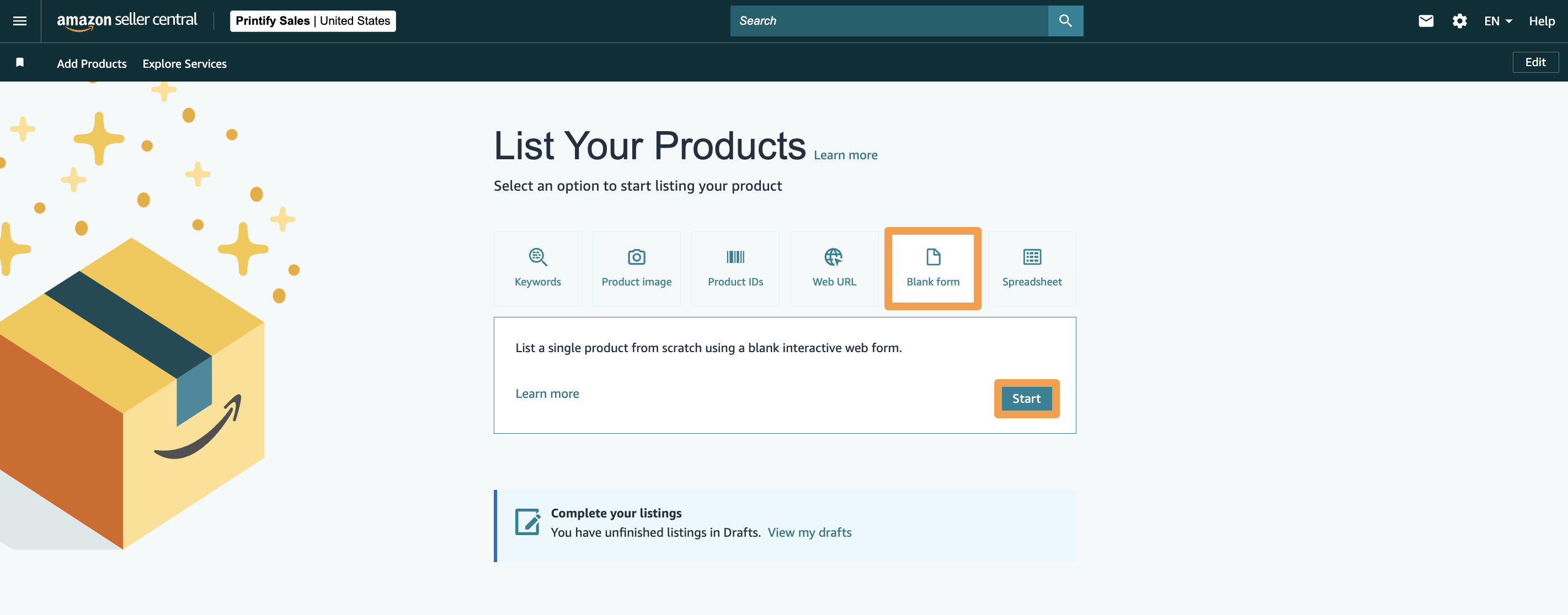 How can I request a GTIN/UPC exemption from Amazon US? – Printify