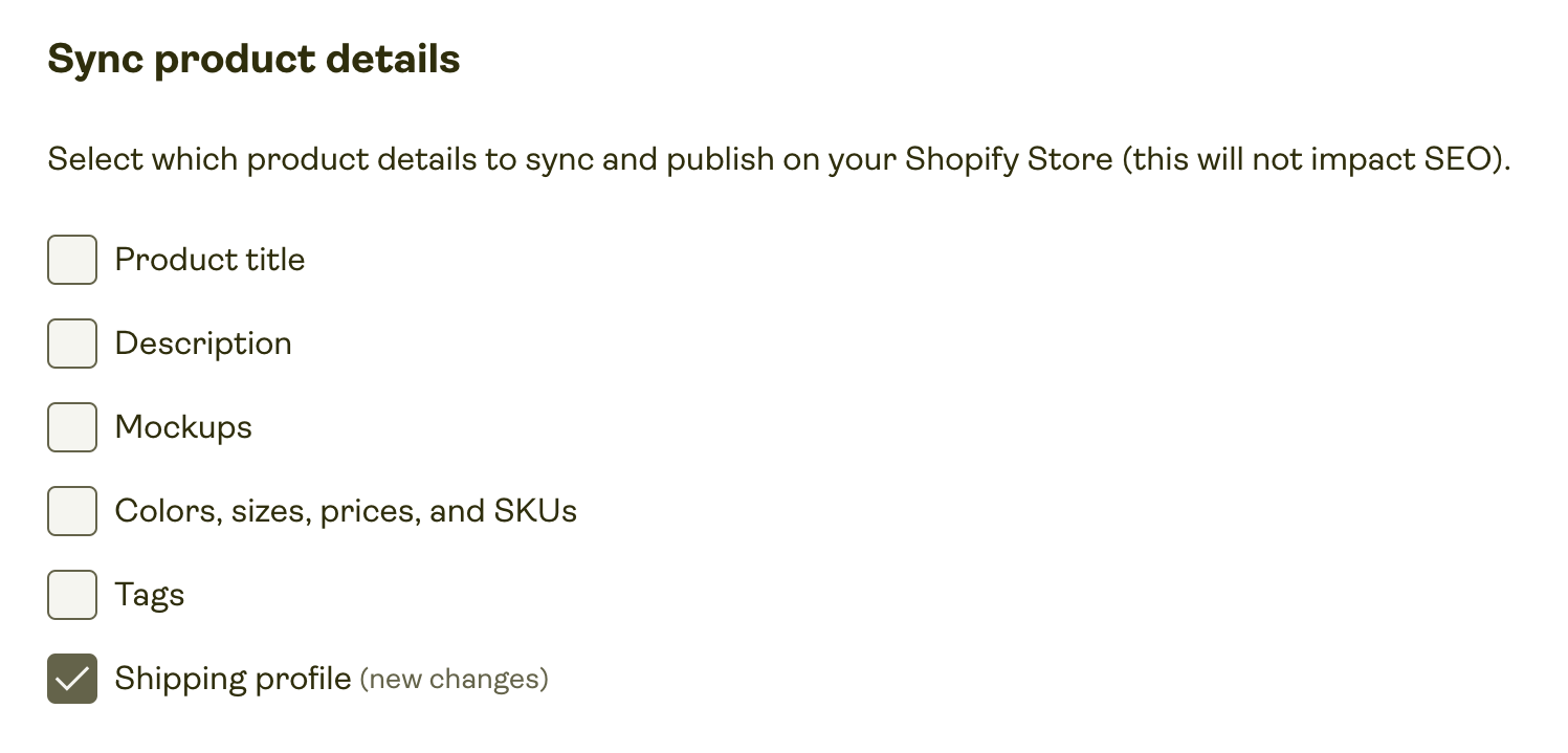How can I publish the Printify shipping rates to Shopify-5.png