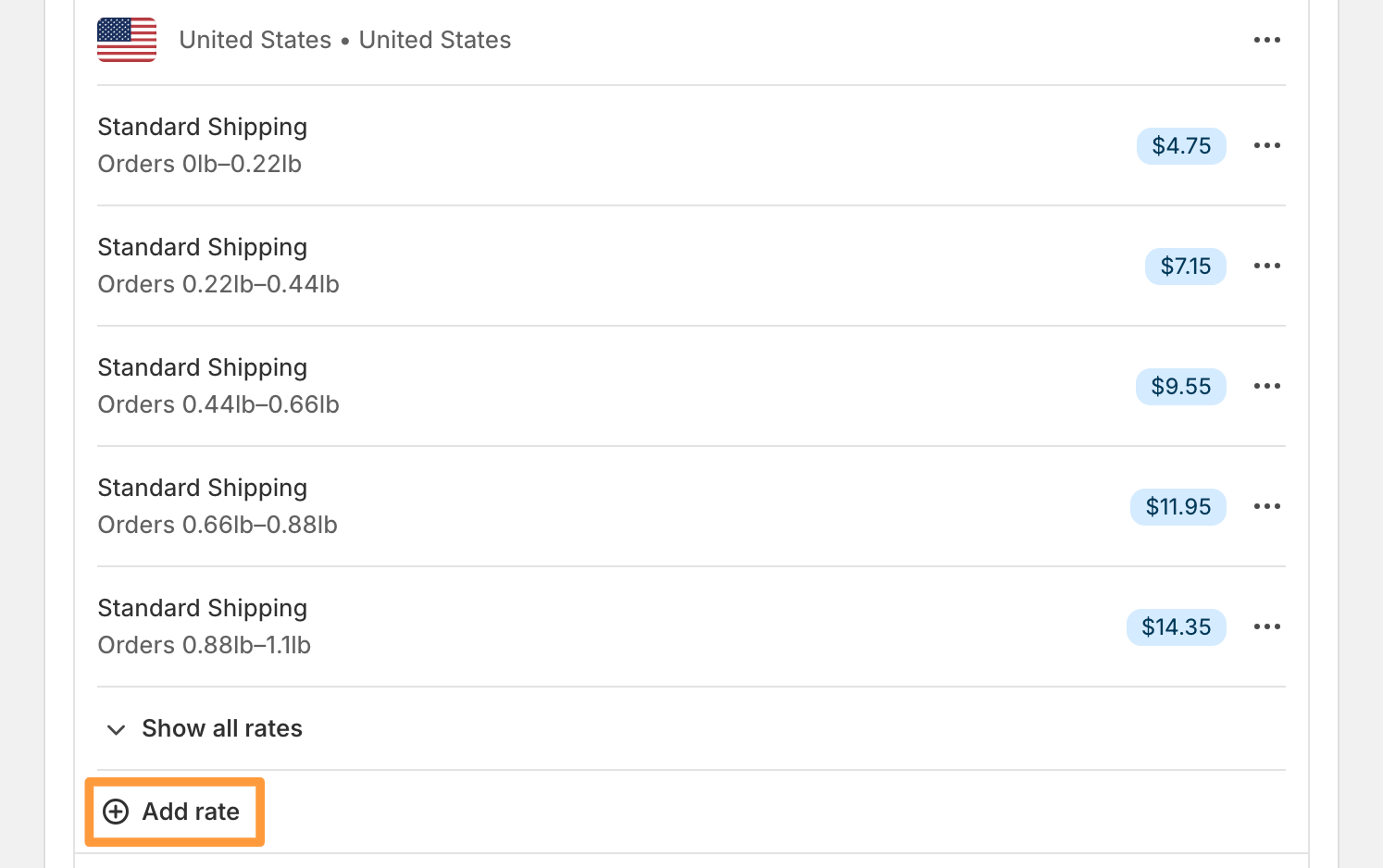 How can I publish the Printify shipping rates to Shopify-6.png