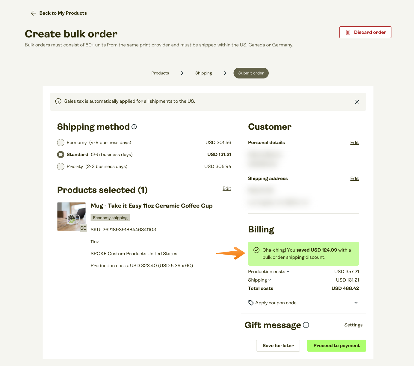 Does Printify offer discounts for bulk orders? – Printify
