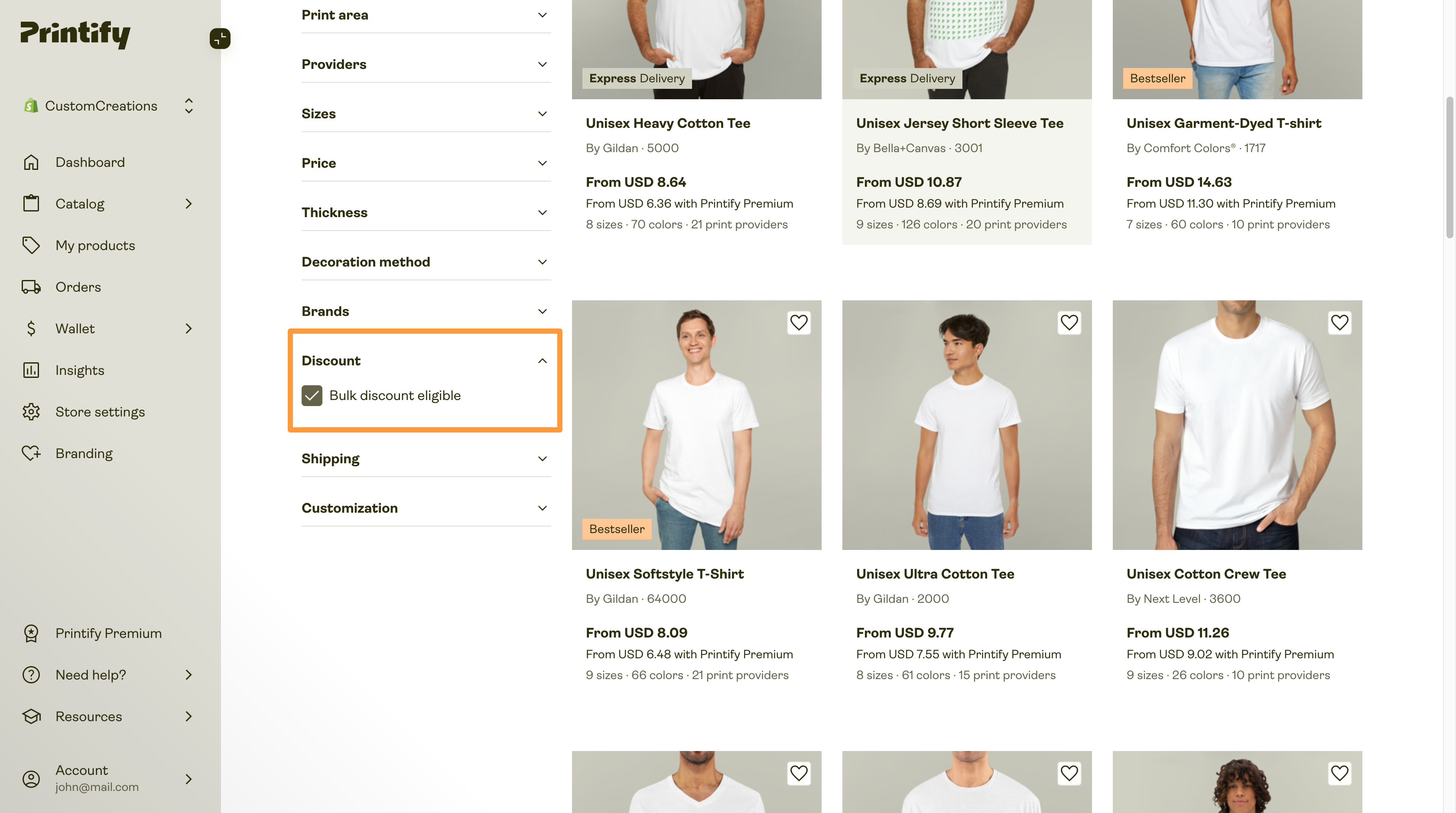 Does Printify offer discounts for bulk orders? – Printify