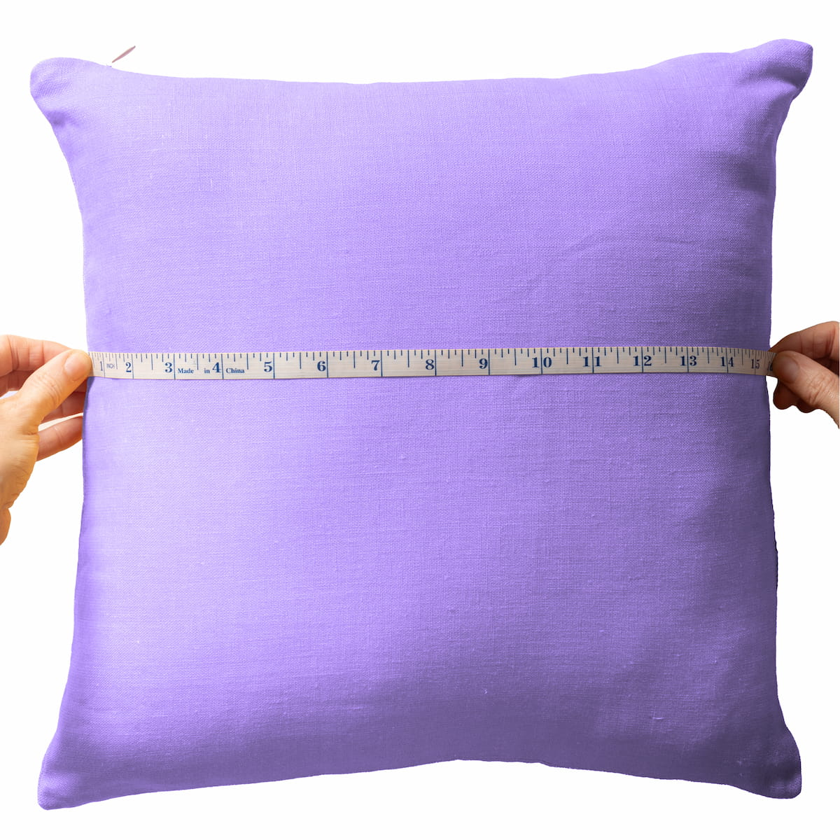 Pillow measurement.