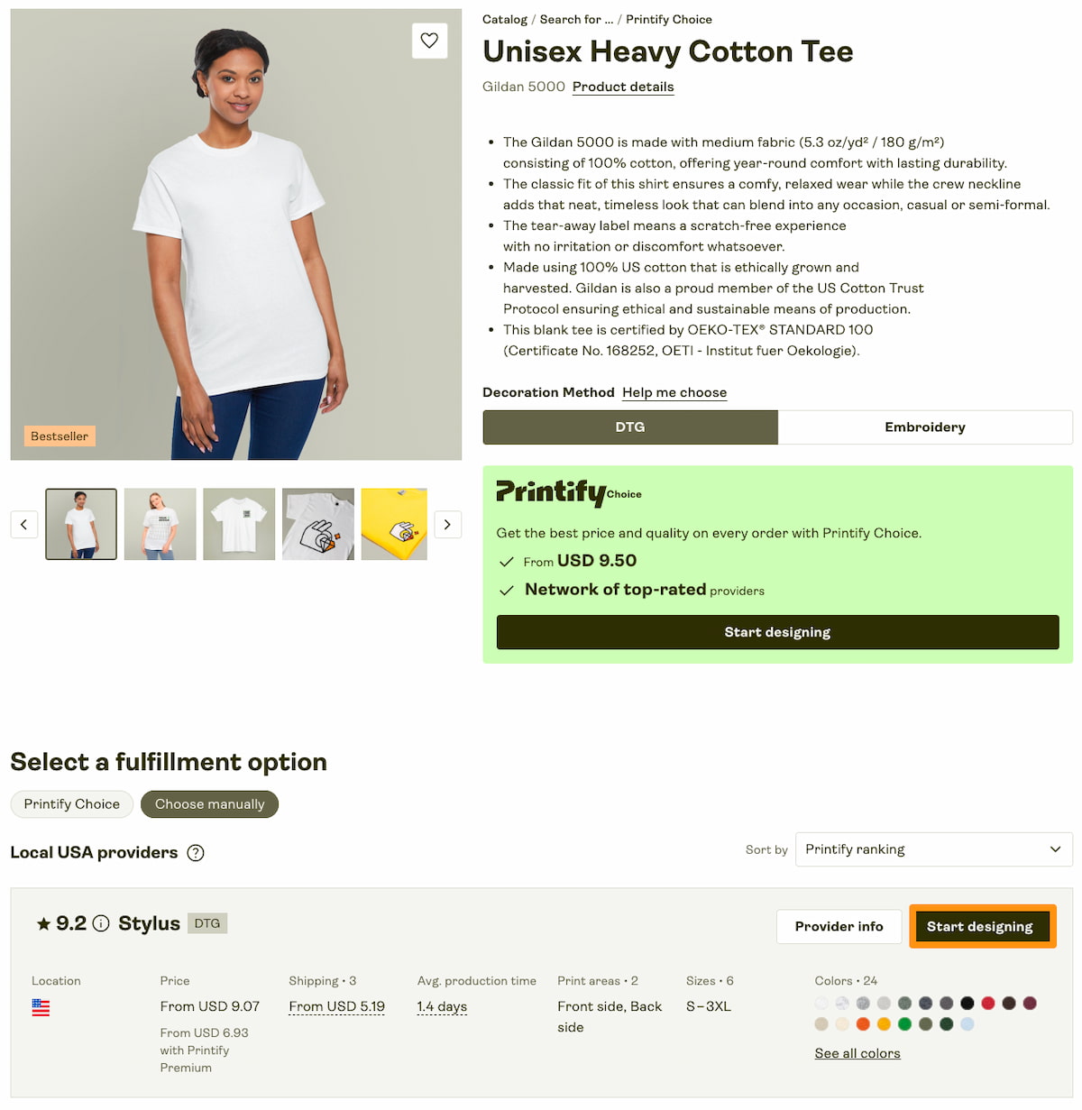 Design a product.