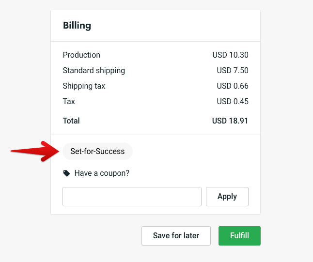 How do I use a coupon code? – Printify